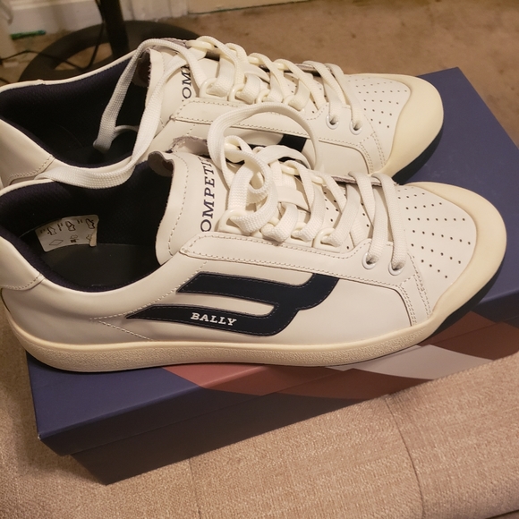 Bally | Shoes | Bally Sneakers White 